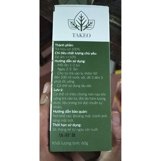 Trà đắng - chè đắng hữu cơ