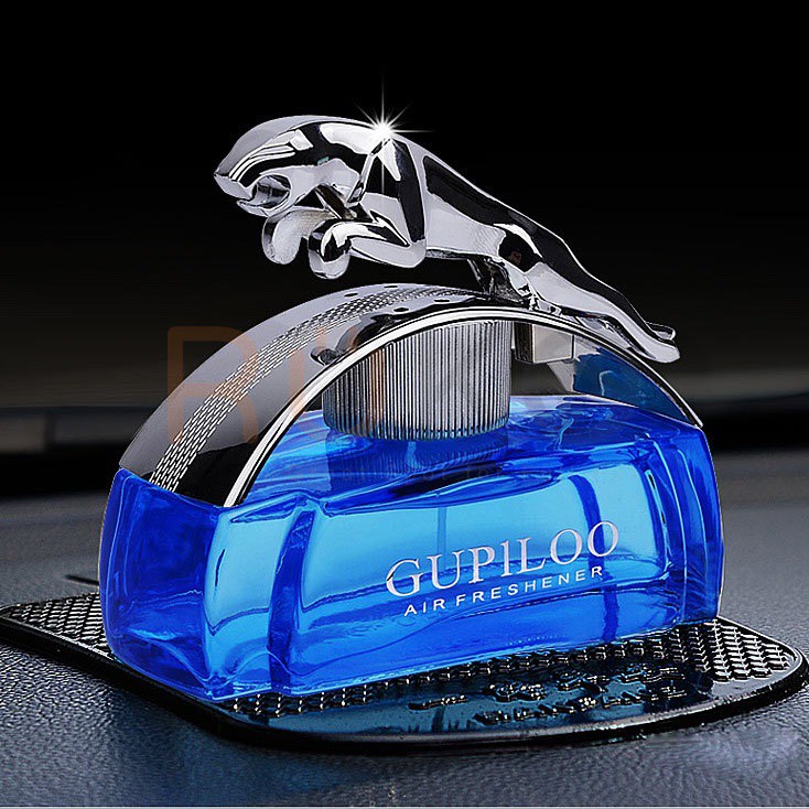 Nước hoa xe hơi hình con báo GUPILOO, tặng miếng chống trượt