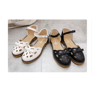 Giày oxford nơ đục