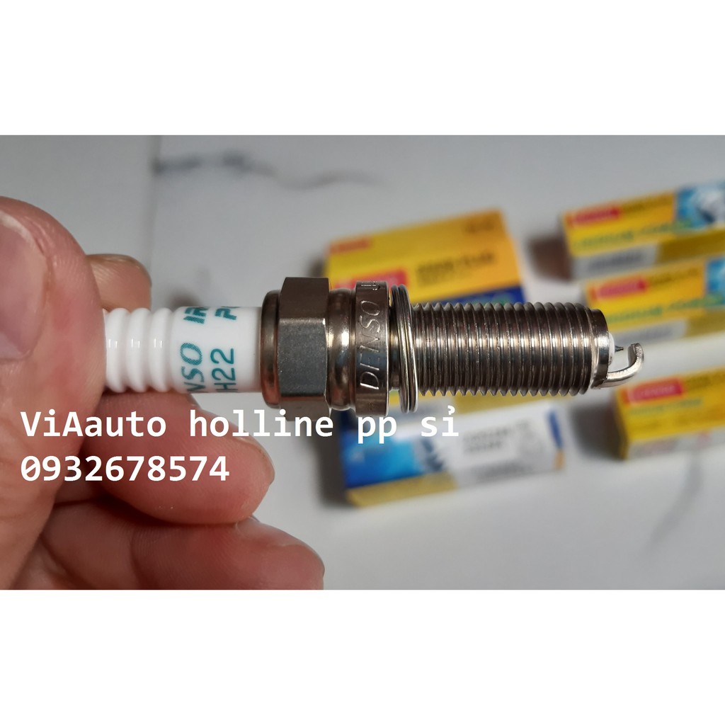 BUGI DENSO IRIDIUM IXUH22 "DENSO JAPAN CHÍNH HÃNG" cho xe Kia K3/ Sportage, Carens, Cerato+Huyndai Grand i10