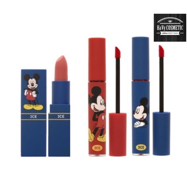 SON 3CE PHIÊN BẢN DISNEY MICKEY MỚI NHẤT | BigBuy360 - bigbuy360.vn