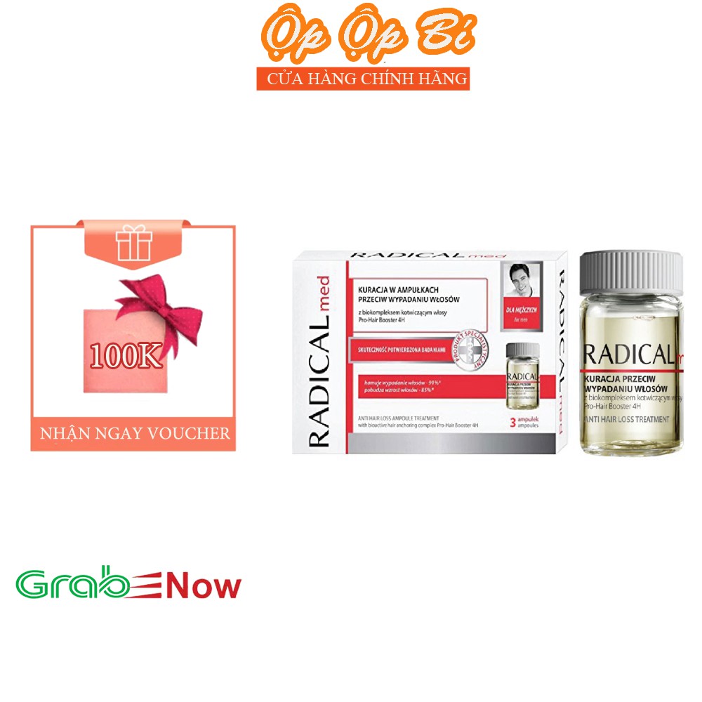 Tinh Chất Giúp Giảm Rụng Tóc Chiết Xuất Cỏ Đuôi Ngựa - Radical Med 5ml