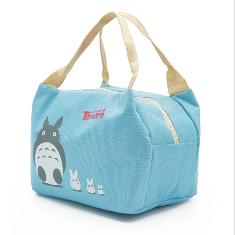Túi Giữ Nhiệt Đựng Hộp Cơm Trưa Họa Tiết Dễ Thương