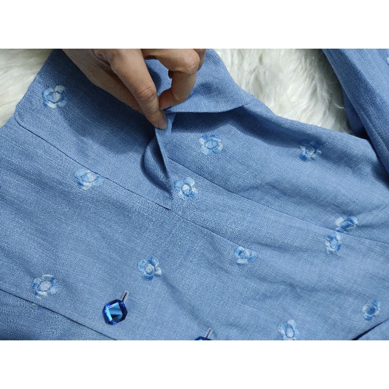 Áo khoác linen size L XL