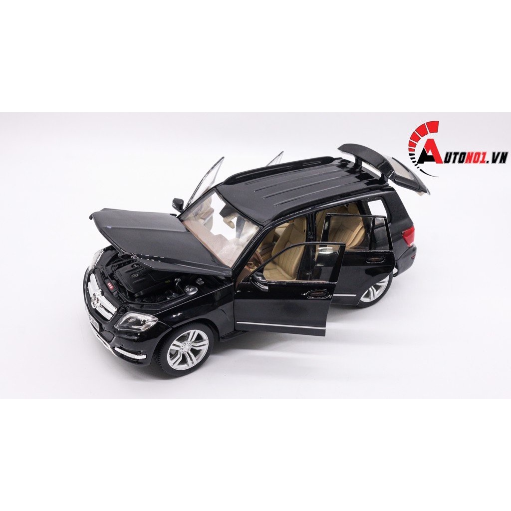 MÔ HÌNH XE MERCEDES-BENZ GLK - CLASS BLACK 1:18 MAISTO 7813