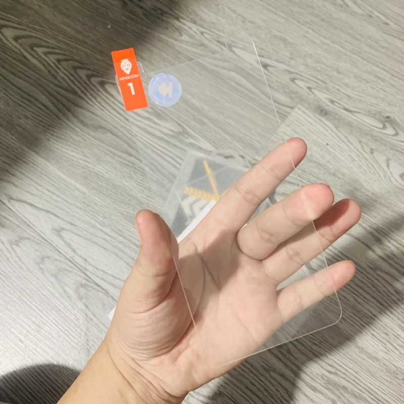 Kính Cường lực Vsmart active 1 trong suốt tặng phụ kiện dán Kính chính hãng Isen bảo vệ chống va đập