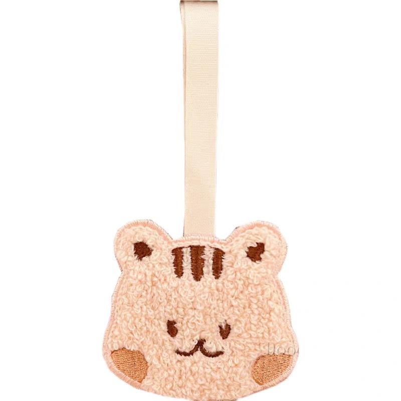 Thẻ Tên Mybabylive Hình Thỏ Hoạt Hình Có Dây Treo Trang Trí Ba Lô Đi Học Chống Thất Lạc Cho Bé