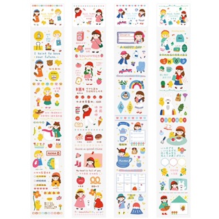 Sticker trang trí sổ cute