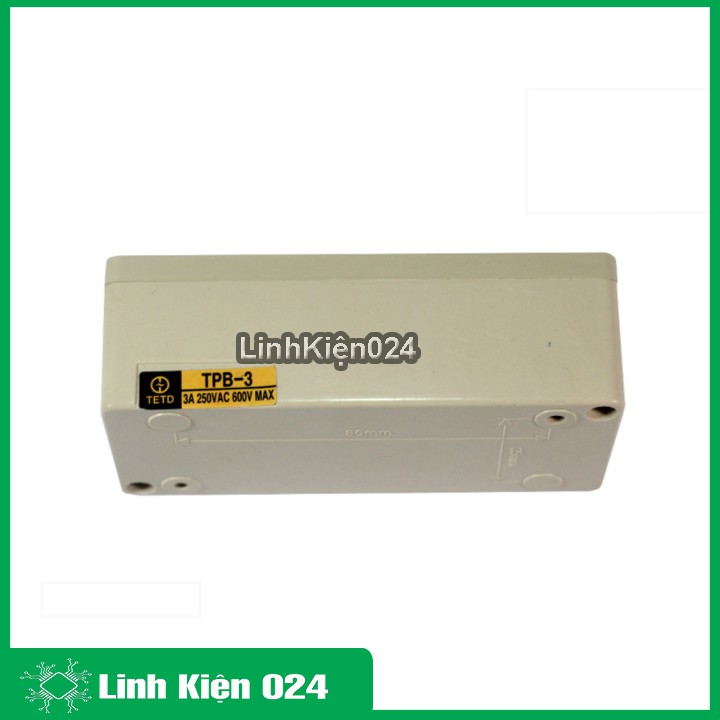 Hộp Nút Nhấn TPB-3 250VAC-3A