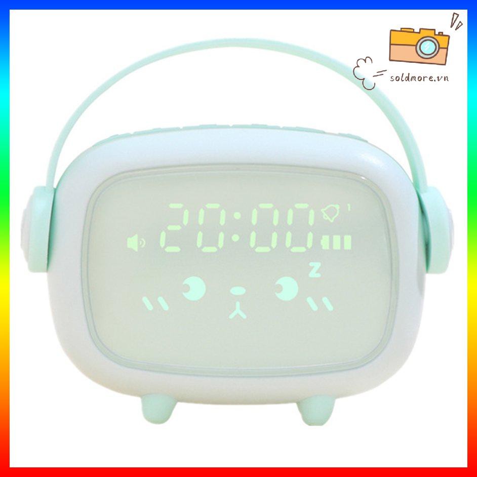 Đồng Hồ Báo Thức Có Đèn Led Cho Bé