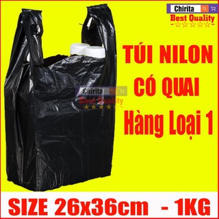 1kg túi nilon đủ size - có quai - chất lượng tốt