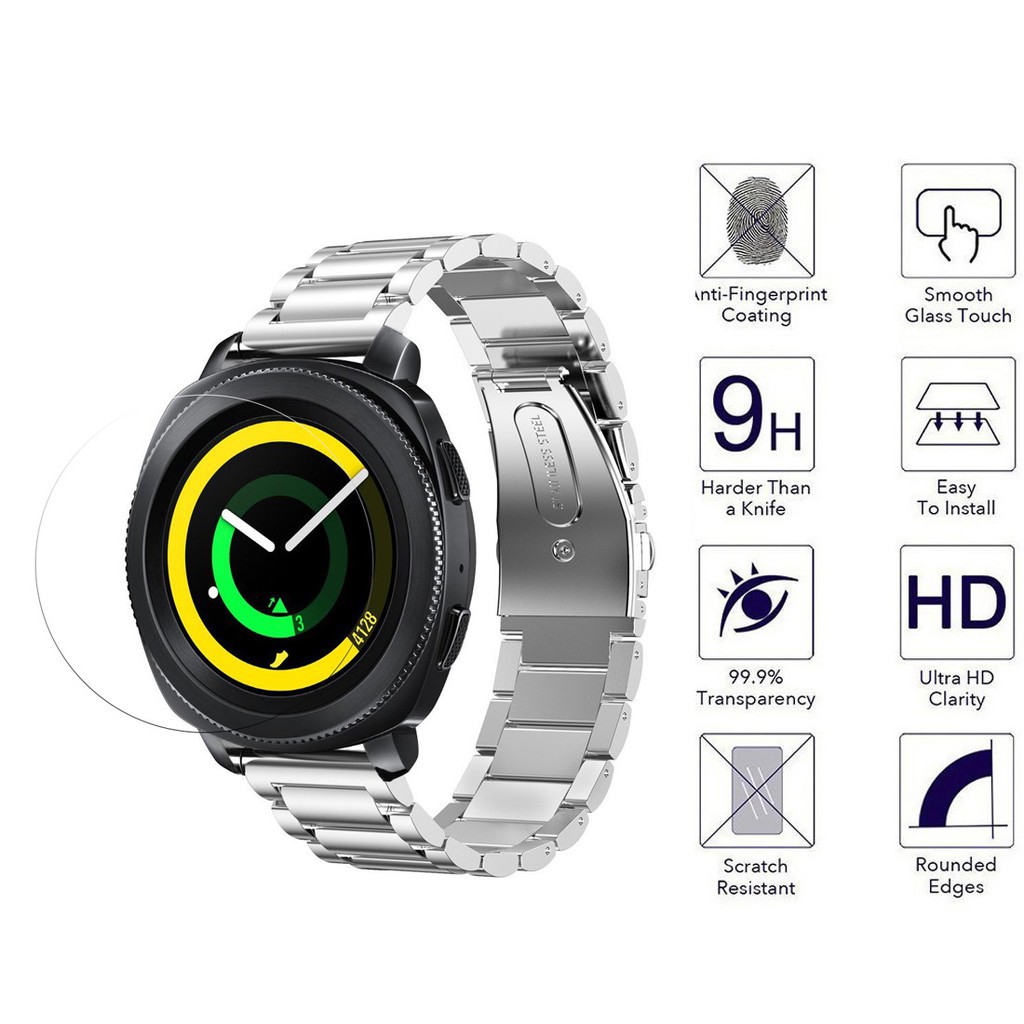 Kính cường lực 9H cho đồng hồ Samsung Gear Sport S4