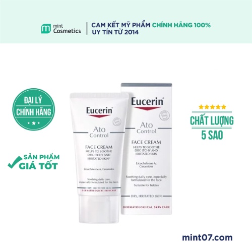 Kem Dưỡng Eucerin Ato Control Face Cream 50ml