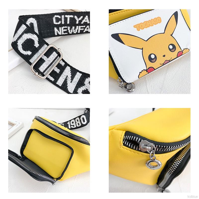 Túi Đeo Chéo Hàn Quốc In Hoạt Hình Cho Bé