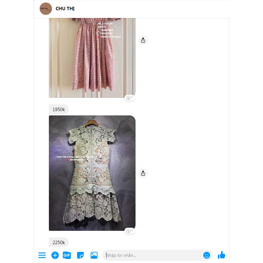 Đầm ren xanh QCCC, size S