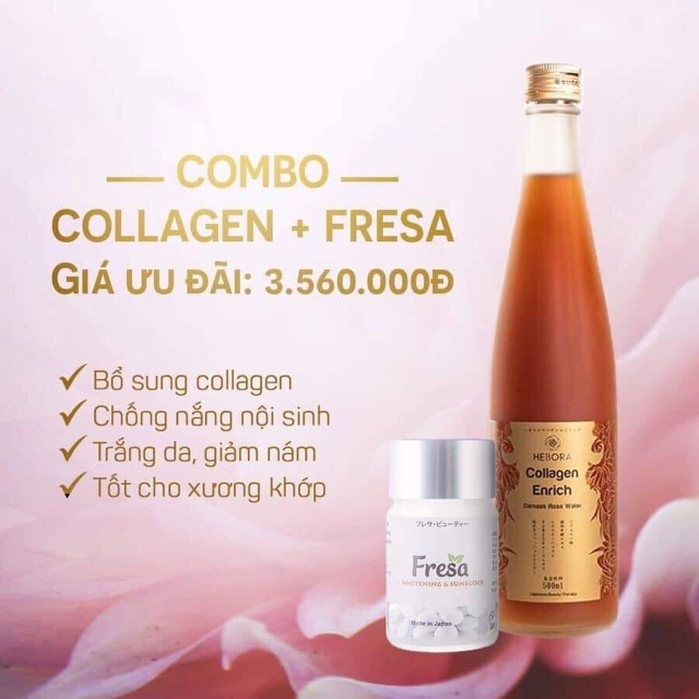 Hebora Collagen Enrich Nước Uống Đẹp Da Nhật (inbox giá sỉ tốt) | WebRaoVat - webraovat.net.vn