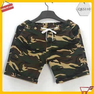 Quần short kaki nam lưng thun thời trang