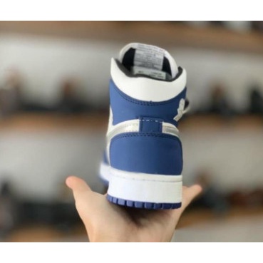 Giày Jodan Xanh Tím Than Cao Cổ , Giày JD1 Xanh navy Cao Cổ Full Box Bill | BigBuy360 - bigbuy360.vn