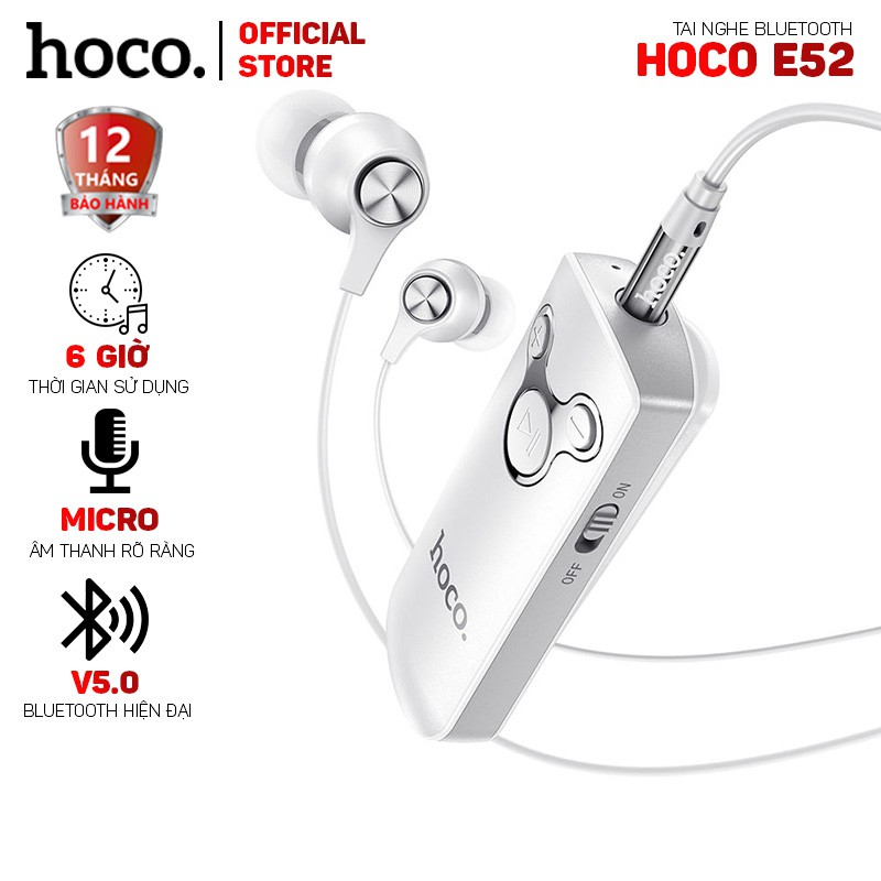 Tai nghe bluetooth Hoco E52 V5.0