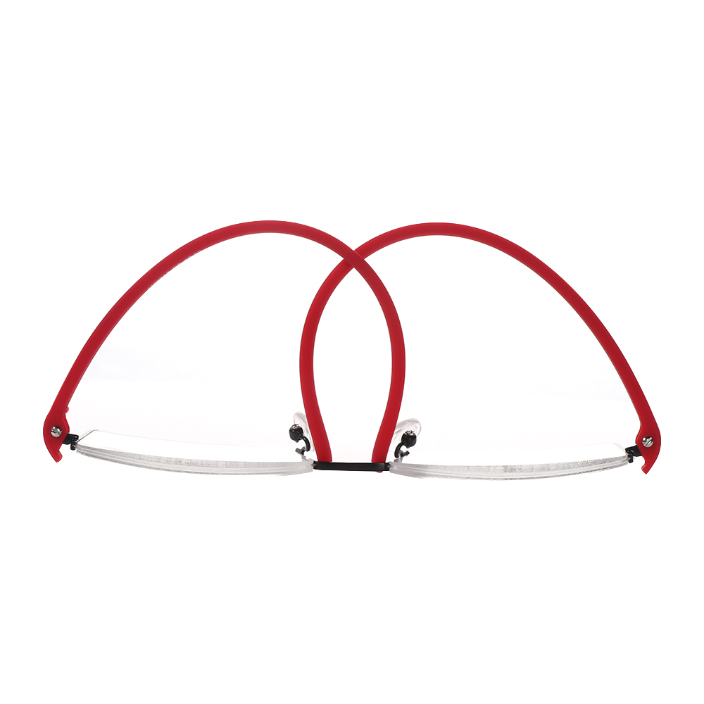 Kính Đọc Sách Nửa Gọng Chất Liệu Tr90 Siêu Nhẹ Có Hộp Đựng