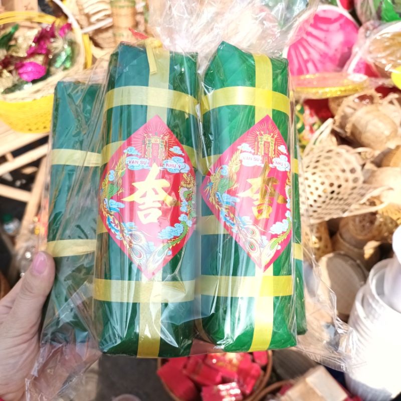 Set bánh trưng bánh tày trang trí lễ tết
