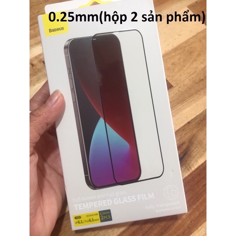 13 PRO Max 13 Pro 136.1 13MINI 12PRO MAX 12PRO 126.1 12Mini cường lực Baues mép dẻo full viền, chống bể mép