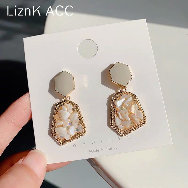 Hoa tai đính hạt xinh nữ tính - Maben