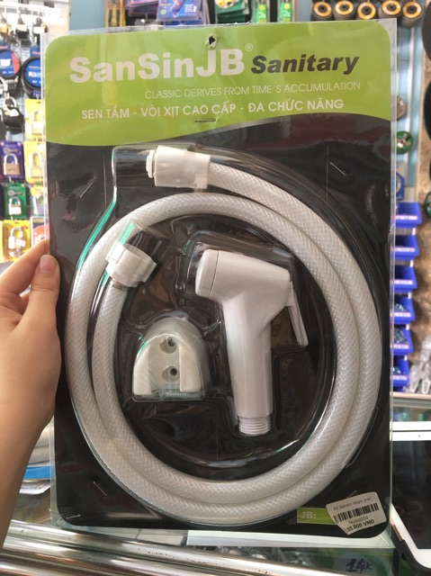 Vòi Xịt TOILET GADA nhựa âm - hàng chính hãng, sẵn có