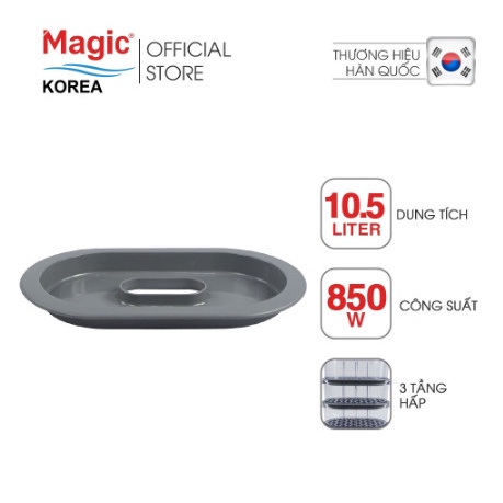 Máy hấp thực phẩm 3 tầng Magic Korea A61
