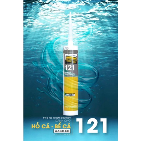 Keo hồ cá Wacker 121