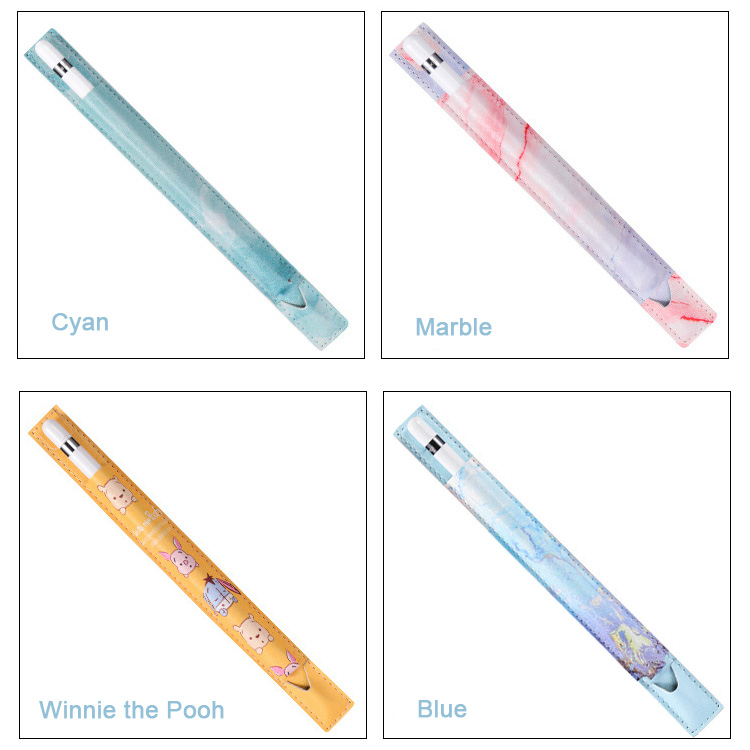 Bao Da Họa Tiết Hoạt Hình Dễ Thương Cho Apple Pencil 1 2