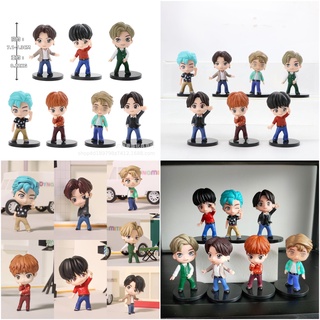 Set 7 figure BTS ver dynamite