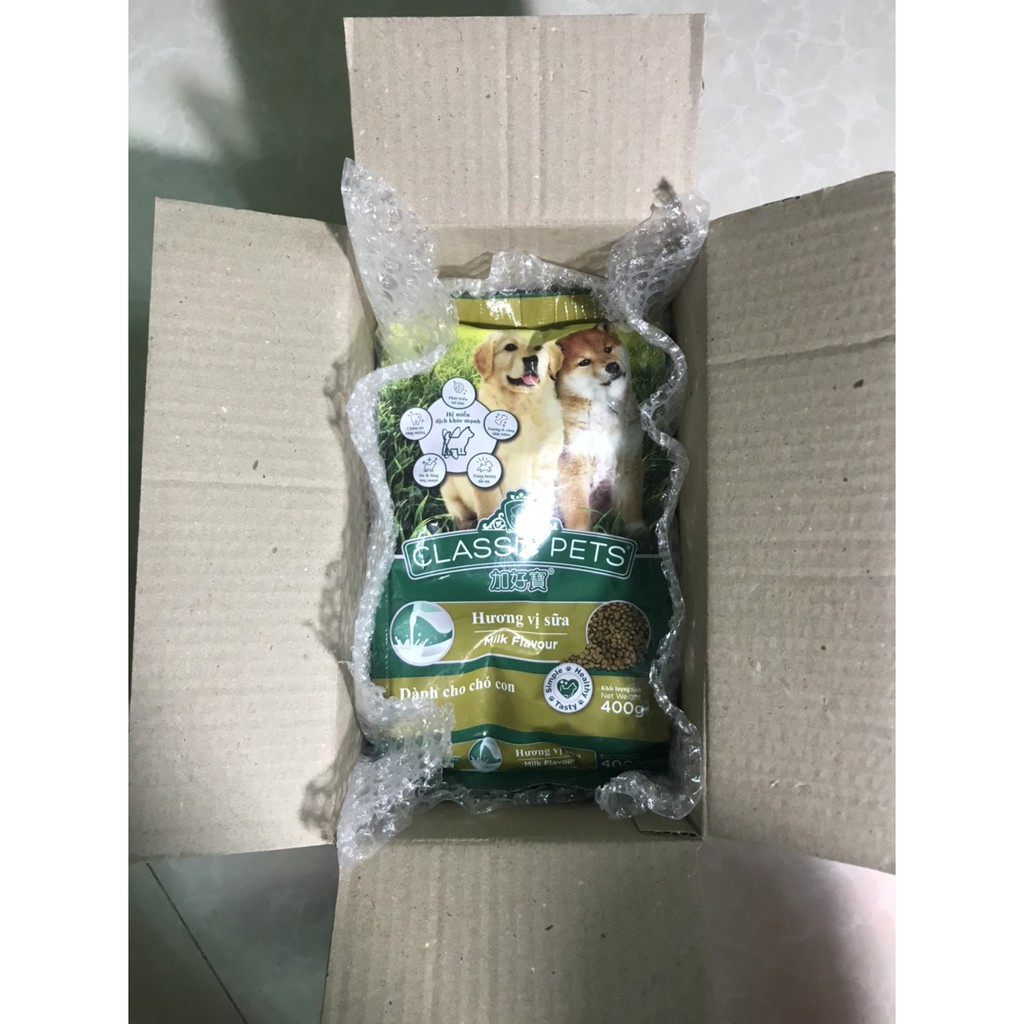 Thức ăn cho chó con classic pets puppy 400g