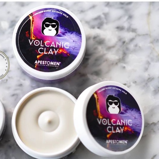 Sáp vuốt tóc nam VOLCANIC CLAY mẫu mới  Không bị khô và rít