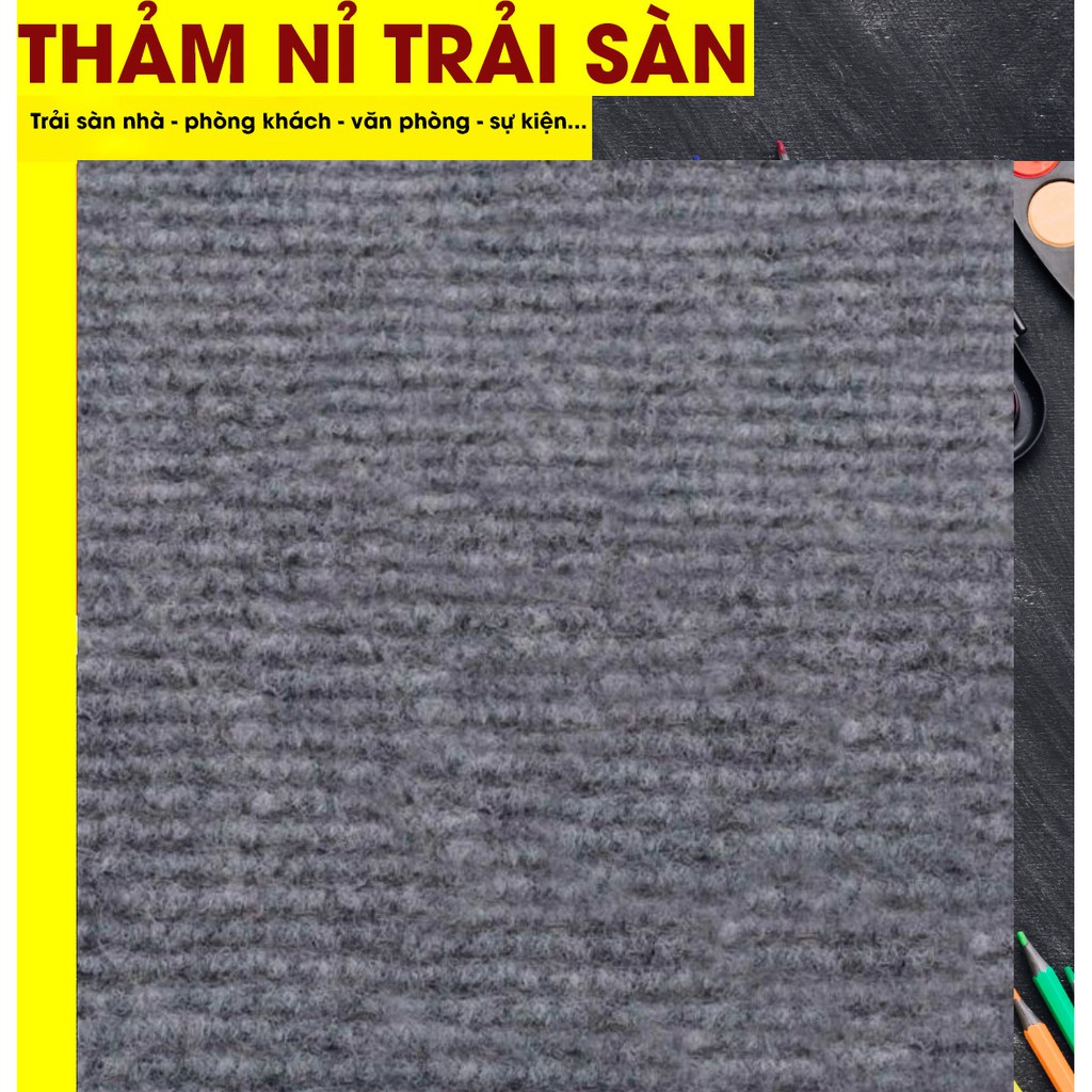 Thảm trải nhà , trải văn phòng, làm sự kiện màu xám giá rẻ