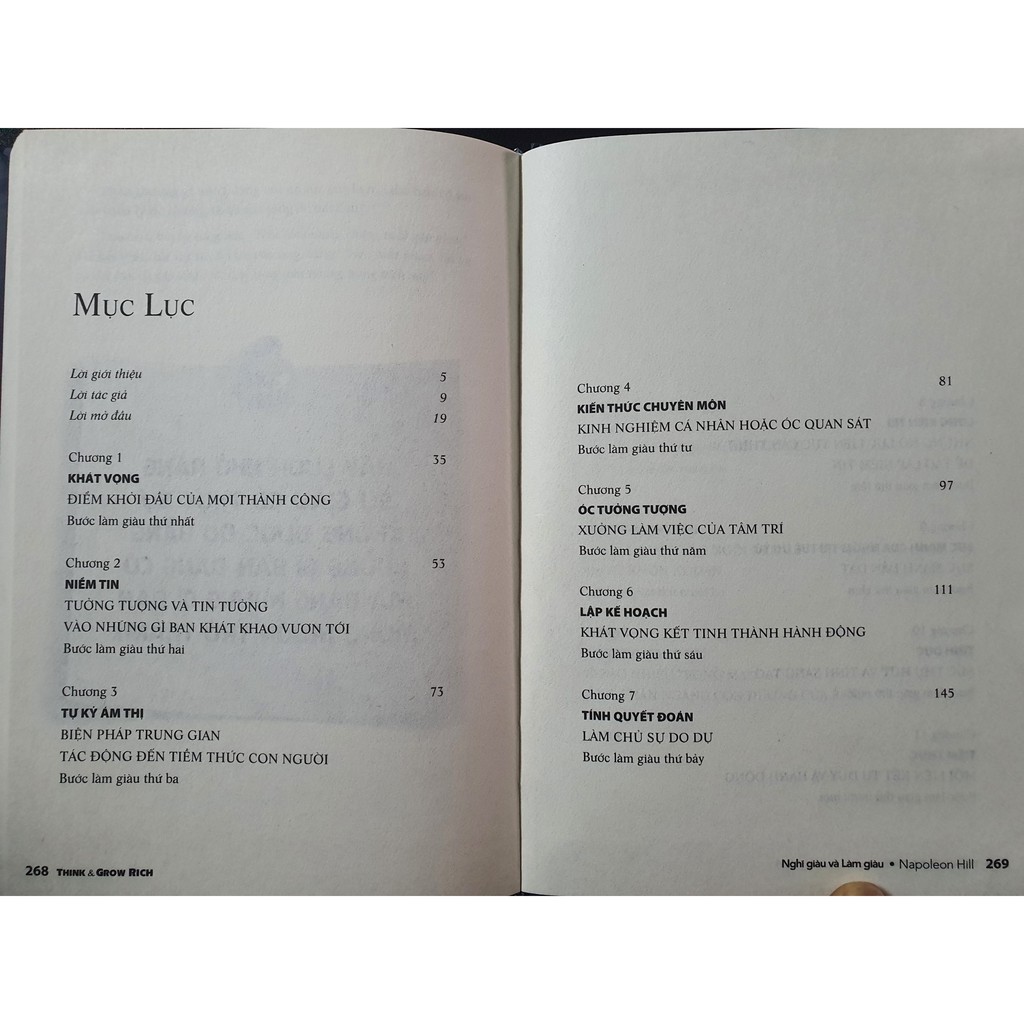 Sách Think &amp; Grow Rich Nghĩ Giàu Và Làm Giàu (Bìa Cứng) Tặng Kèm Bookmark