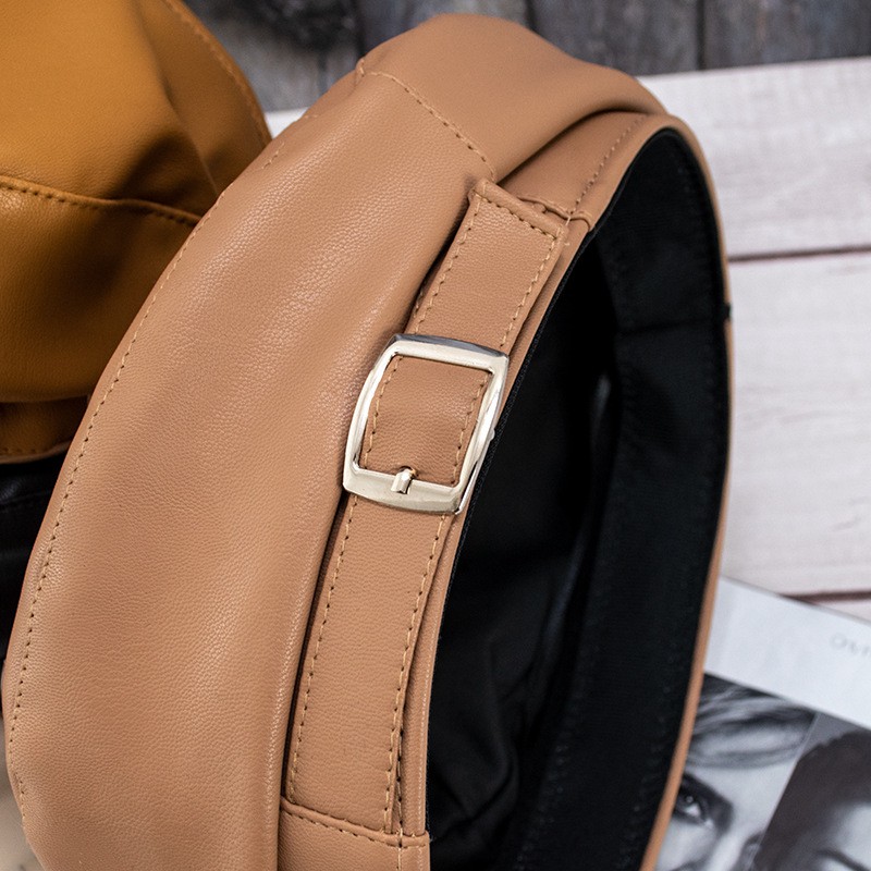 [GIÁ HỦY DIỆT] - Mũ nồi retro phong cách cổ điển nữ da pu cao cấp - Owl Store