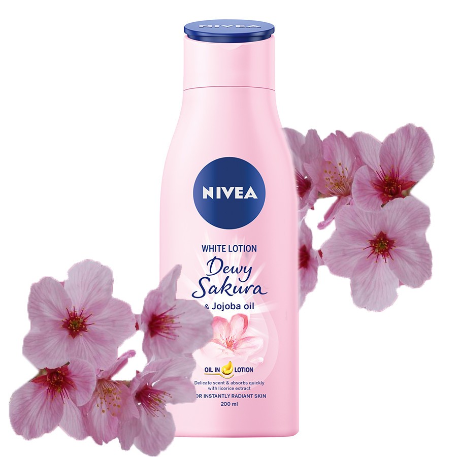 (200ml - 250ml) Sữa Dưỡng Thể Nivea Phục Hồi Dưỡng Trắng Da Hàng Cty