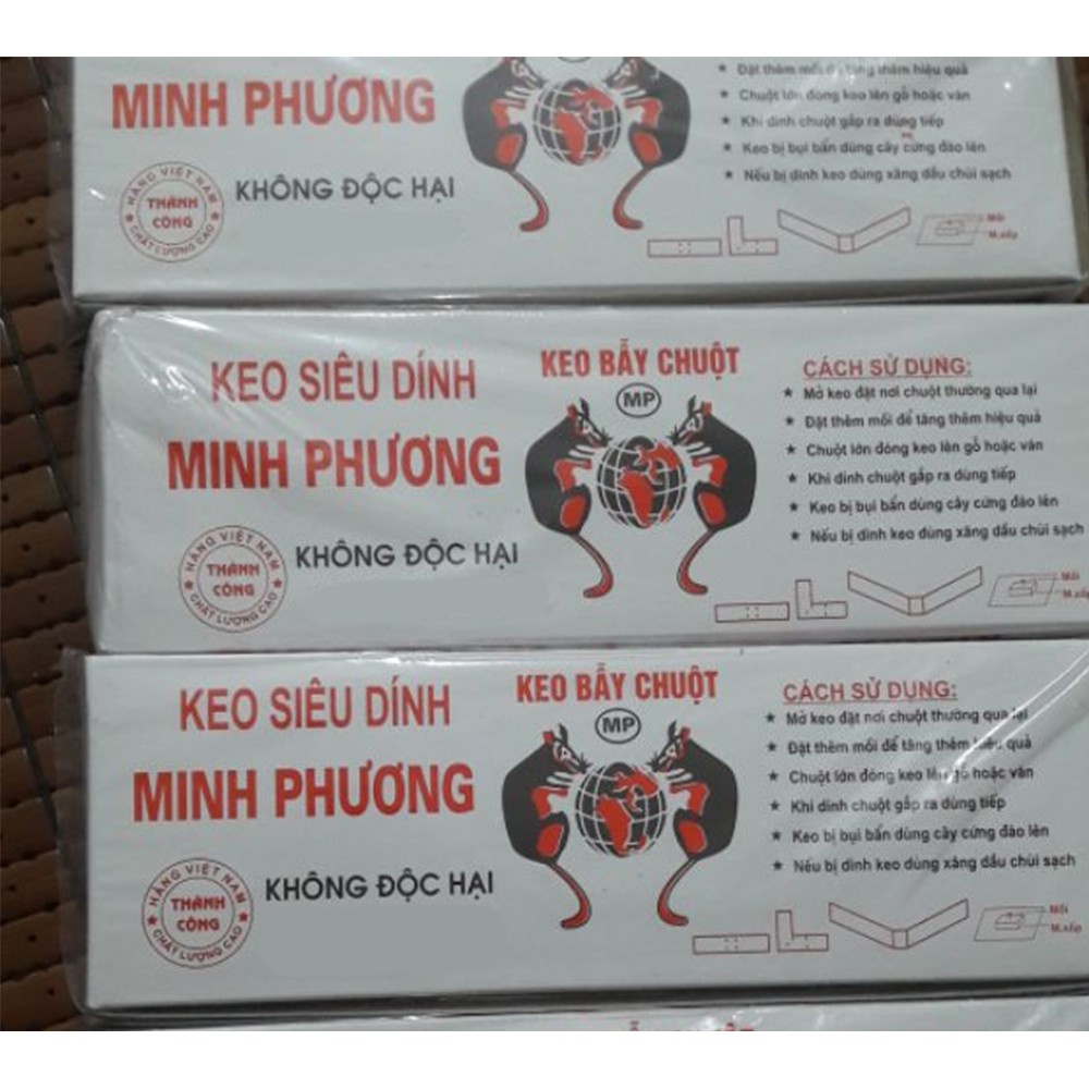 Sỉ Lẻ Keo Dính Chuột Chất Lượng Cao Minh Phương, Đại Việt