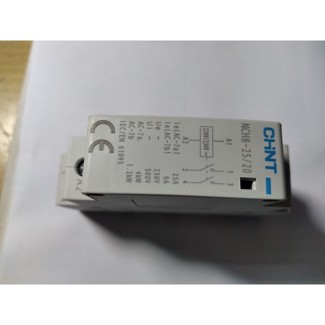 Khởi động từ 1 pha hiệu CHINT NCH8 25A 1pha