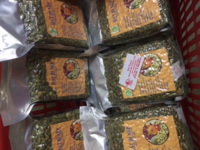 Nhân hạt bí nếp sấy chín hộp 500g