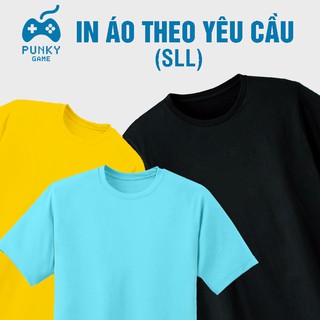 Áo thun in hình theo yêu cầu - áo game punky