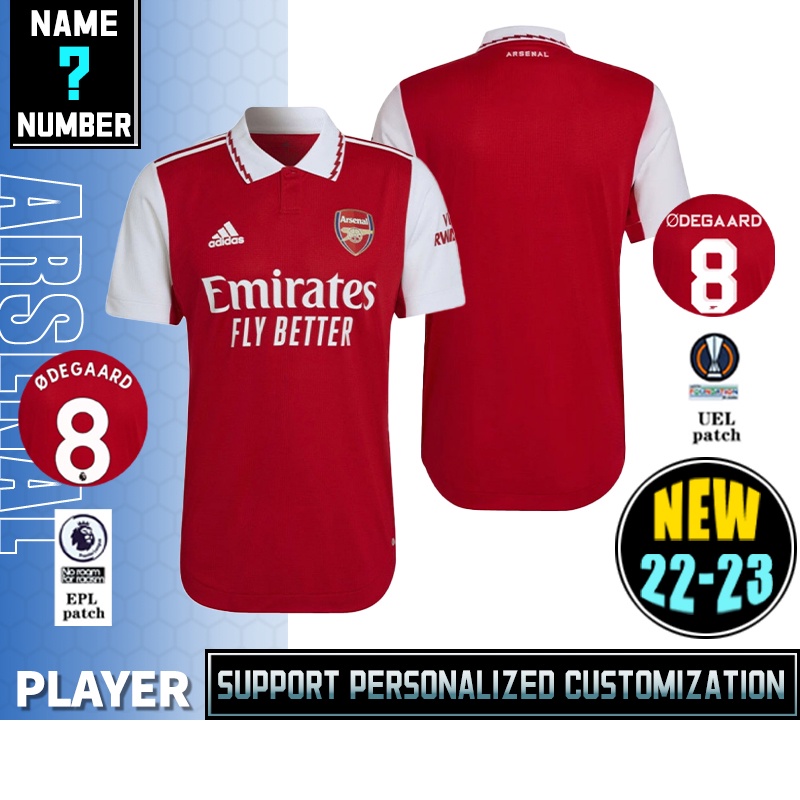 Áo Thun Đá Banh Sân Nhà Arsenal 22-23 Size S-2XL