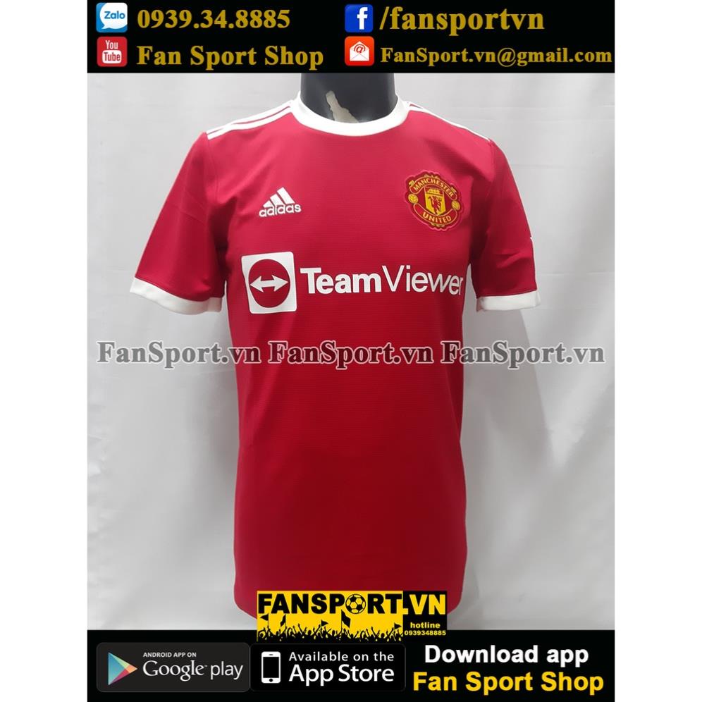 Áo đấu Manchester United 2021 2022 home shirt jersey red H31447 Đẹp