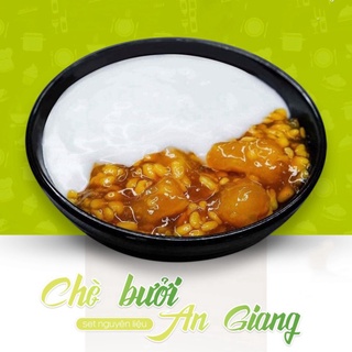 Set Chè Bưởi Cốm Xanh , Chè Bưởi Đậu Xanh ( Set 20 Chén) Tặng Kèm Công Thức Nấu - DailyFoods