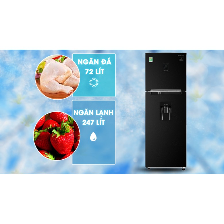 Tủ lạnh Samsung Inverter 319 lít RT32K5932BU/SV (Miễn phí giao tại HCM-ngoài tỉnh liên hệ shop)