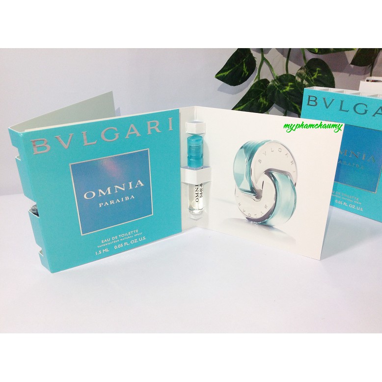 Mẫu thử Nước hoa vial BVLgari Nữ