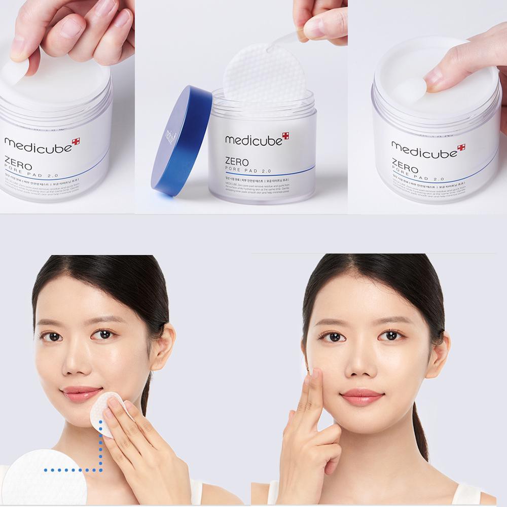 Toner miếng không lỗ chân lông MEDICUBE ZERO PORE PAD 2.0
