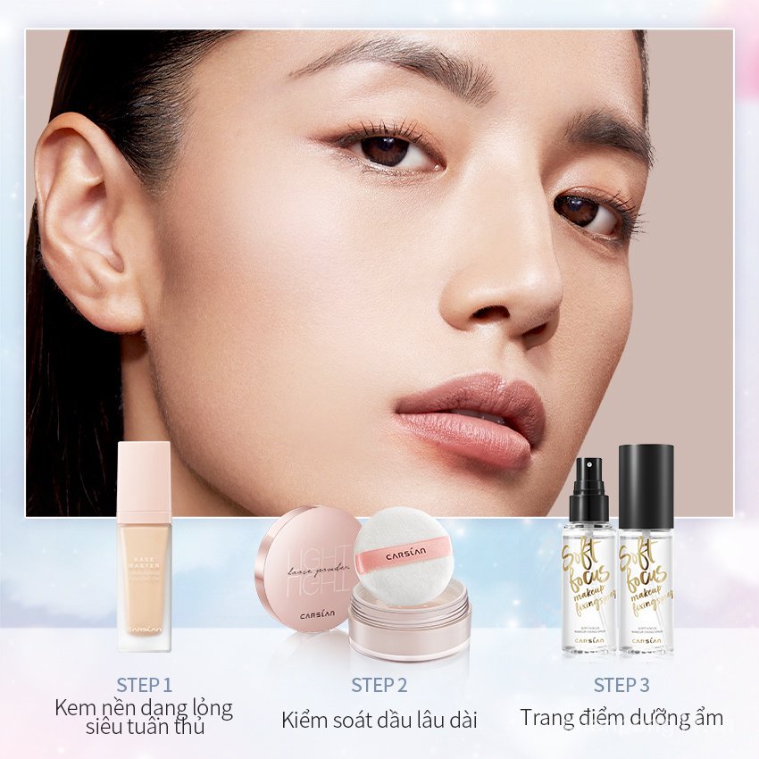 Kem Nền Dạng Lỏng Carslan Lâu Trôi Che Phủ Toàn Diện Kiểm Soát Dầu 30g O1lA | BigBuy360 - bigbuy360.vn