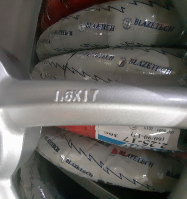 Bánh mâm 5 cây XMOOE dành cho SIRURS TAURUS JUPITER full vỏ ruột nhỏ trước 60,sau 70 như hình